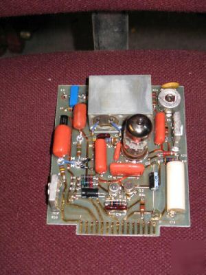 Ham radio: hp 410C A3 amplifier board, vacuum tube type