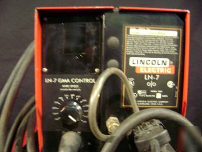 Lincoln electric cv-250 mig welder w/ ln-7 feeder