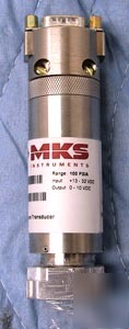 Mks 872B-21539 baratron cleanroom pressure transducer