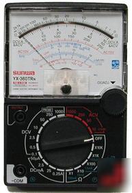 New analog multimeter 1000 volts ac dc full size 