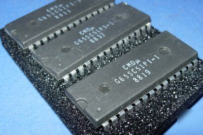 New cmd G65SC51PI-1 28-pin dip acia rare 65C51