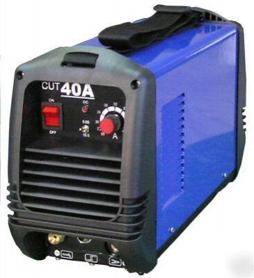 New industrial 40 amp dual voltage plasma cutter -blue