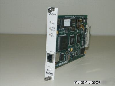 Spirent/netcom wn-3415 wan-T1,1-port,smartmetrics card.