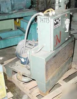 Used: aec whitlock vacuum power unit consisting of (1)