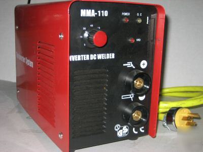  arc welder input 120 or 240 volt output 110 amp max