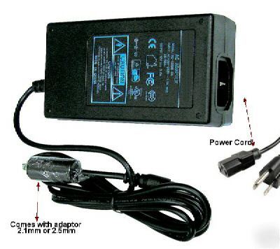 12 volt dc high powered plug in power supply 3.3 amps