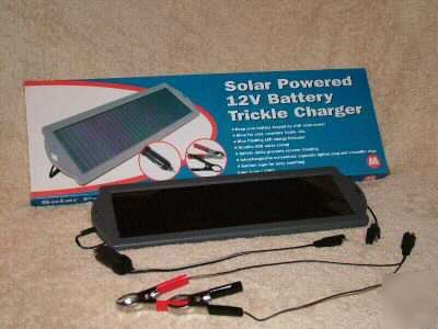 12V solar charger car boat tractor fence camp horse