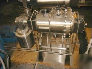 140 liter process all mixer/dryer, sanitary s/s-19444