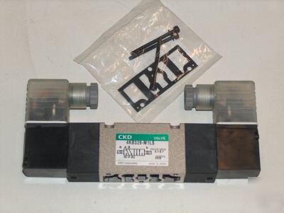 Ckd 4KB329-00-M1LS pneumatic valve sub base porting