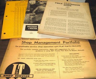 I & t shop servce shop management portfolio - vintage