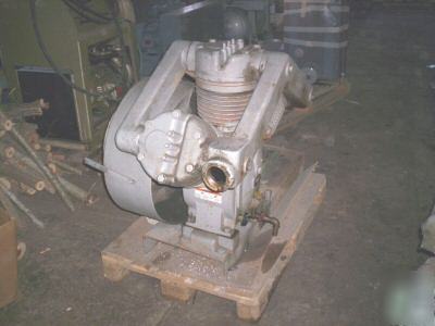 Ingersol rand 15 hp piston type vacuum pump