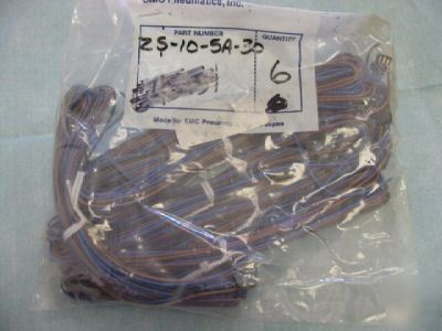 Lot of smc model: zs-10-5A-30 (ZX105A30) plug-in conn.<