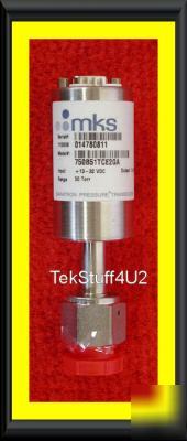 Mks 750B absolute baratronÂ® pressure transducer 50 torr