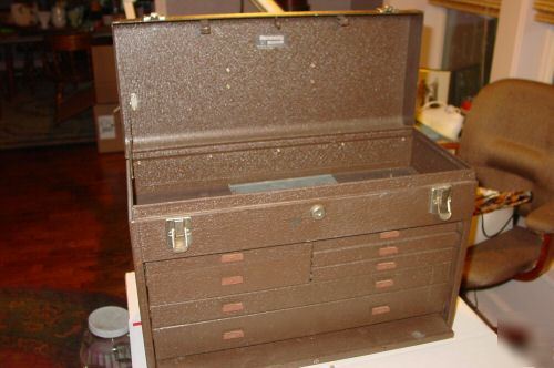Nice kennedy 520 7 drawer machinist's chest tool box 