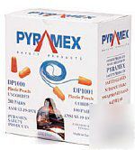 Pyramex uncorded earplugs (200 pair)