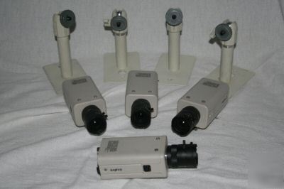 Sanyo vcb-3324 b/w ccd video camera set of 4