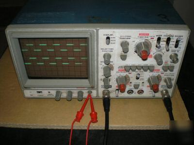 Teleinstrument ti-5202 20MHZ oscilloscope 2CHANNEL