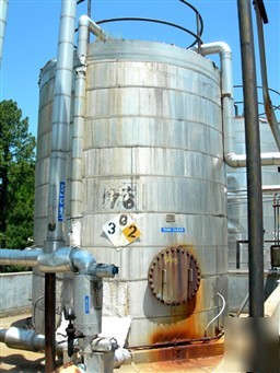Used: wolfe mechanical and equipment tank, 8,000 gallon