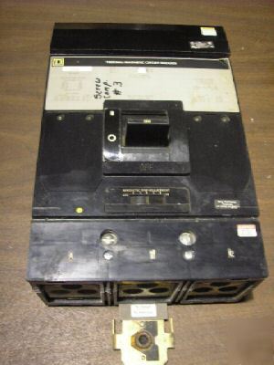  square d MH36500 500 amp circuit breaker i-line used