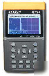Extech 382095 1000A 3-phase power & harmonics analyzer