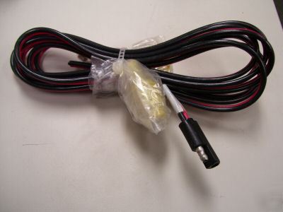 1- 9.5FT power cable fits motorola maxtrac/radius/gm