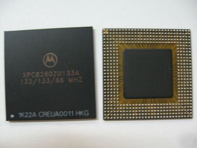 1PC p/n XPC8260ZU133A ; microprocessor, 32BIT data bus
