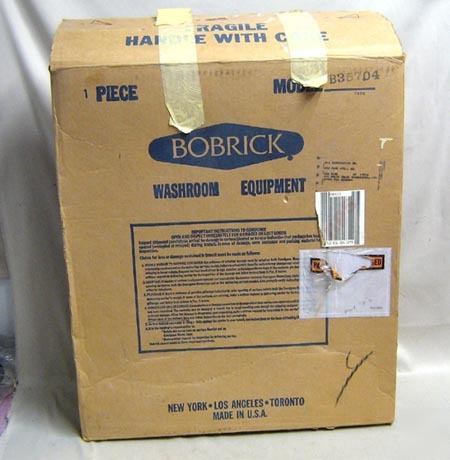 Bobrick b 35704 recessed toilet tissue dispenser 