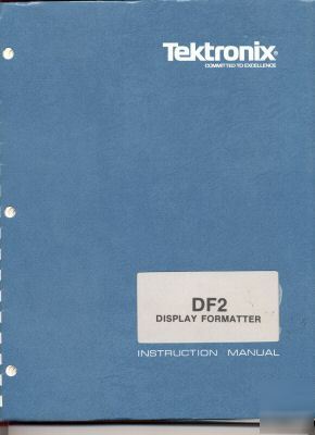 DF2 df-2 instruction manual