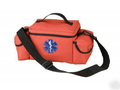 Emt ems medical rescue trauma bag med equipment pouch