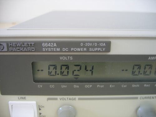 Hp agilent 6642A system power supply, 0-20V, 0-10A