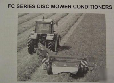 Kuhn fc series disk mower conditioners service manual