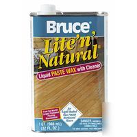 New bruce wood cleaner/wax remover W103 