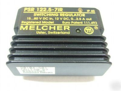 New melcher switching regulator psr 122.5-7IR 