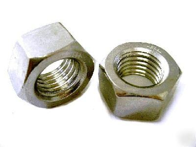 Stainless steel hex nut 3/8-24 fine threaded