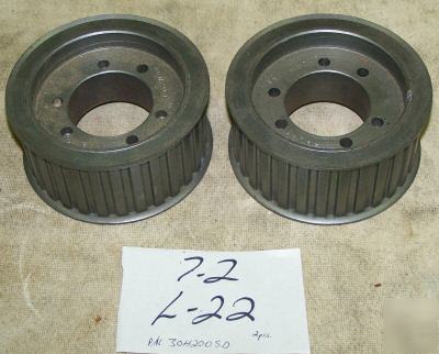 2 browning pulley gearbelt sd bushing