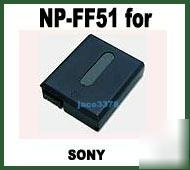 Battery for sony np-FF51 dcr-HC1000E IP7 IP220