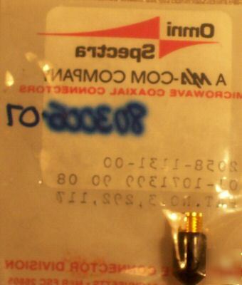 Ma com omni spectra solder microstrip launch conn N076