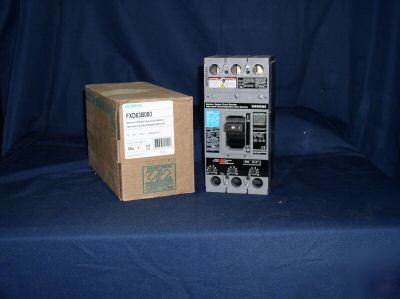 New siemens #FXD63B080 circuit breaker 3P600V80AMP box
