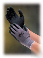 Nitrile foam coated nylon work glove, med, lot of 12