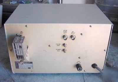 Quantronix 351 acousto-optic control box + attenuator