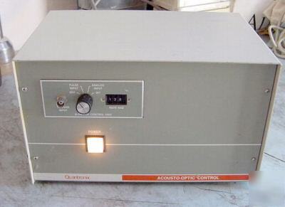 Quantronix 351 acousto-optic control box + attenuator