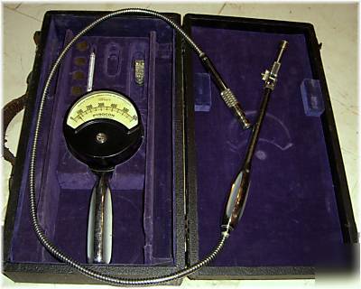 Vintage alnor pyrocon thermocouple temp. pyrometer set