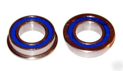 (10) MF148-2RS flanged bearings,MR148, 8 x 14 mm,abec-3