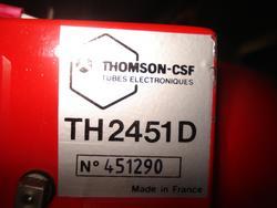 # 110- thomson-csf klystron tube TH2451D