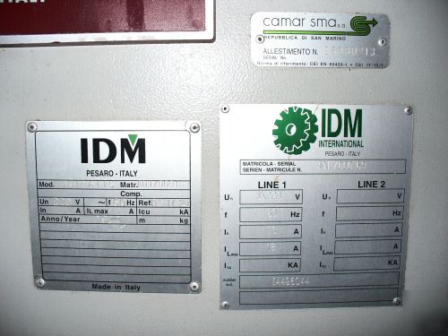 1996 idm idimatic 44-5 fully automatic edgebander