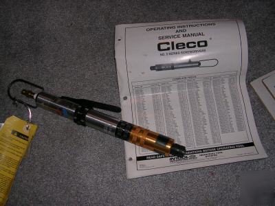 Cleco no. 5 series screwdrivers mod. 5RSAL7BQ
