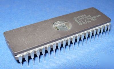 Cpu D8748H intel cpu 40-pin cerdip vintage pull