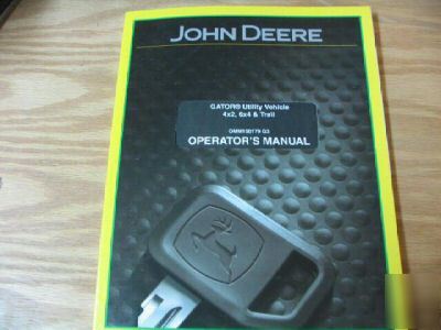 John deere 4X2 6X4 gator operators manual