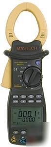 Mastech 3-phase RS232 pc clamp power meter multimeter