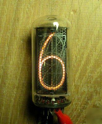 New in-18 nixie tube. 6 & fully tested tubes